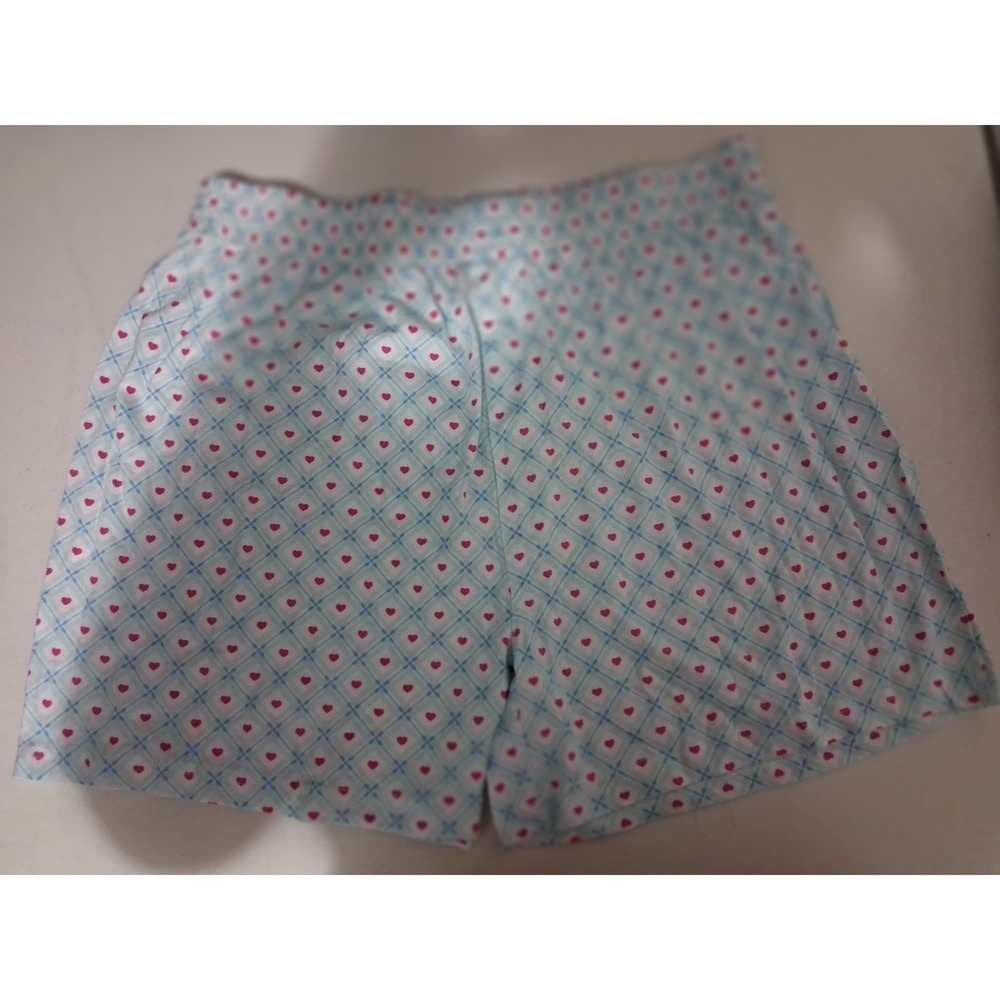 Love in the Air Mens Heart Print Cotton Boxer Shorts XL XXL Blue Pink